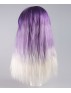 Va Va Voom Wavy Purple Adult Wig
